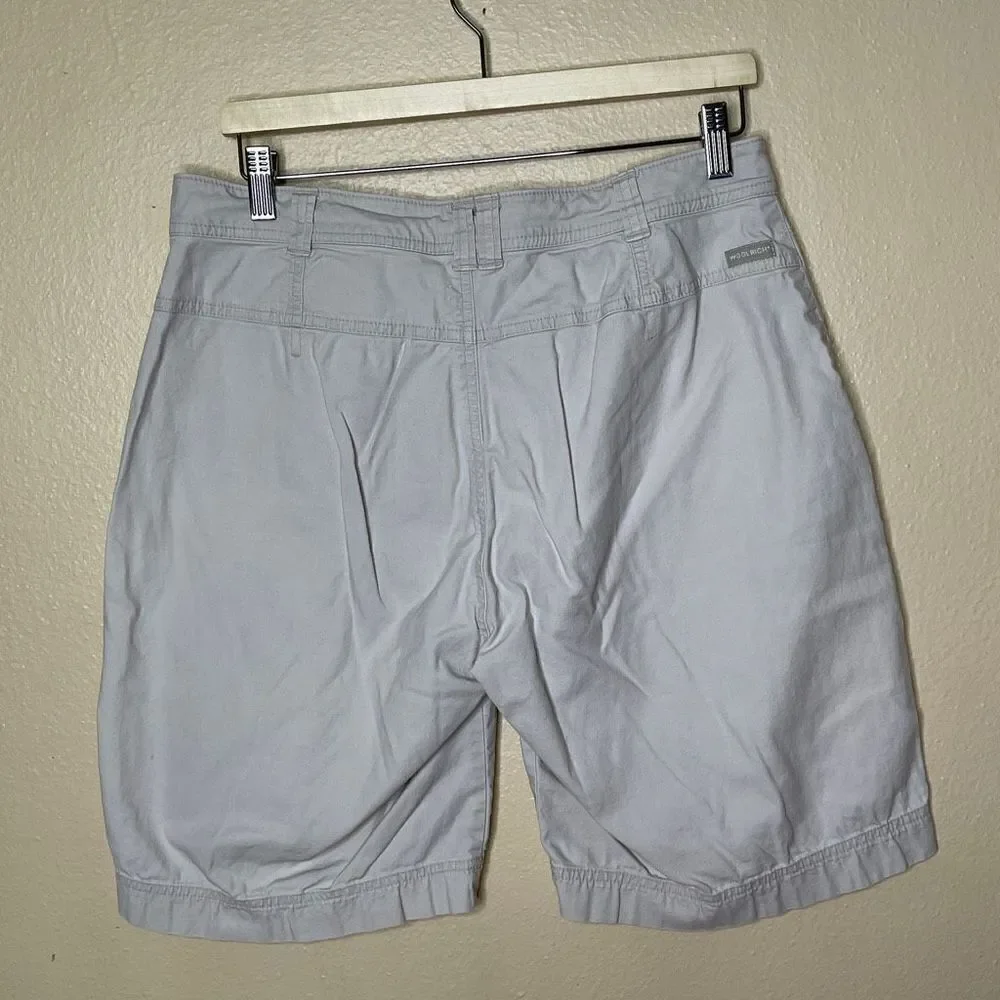 Woolrich Shorts Womens Size 10 Biege Stone Bermuda